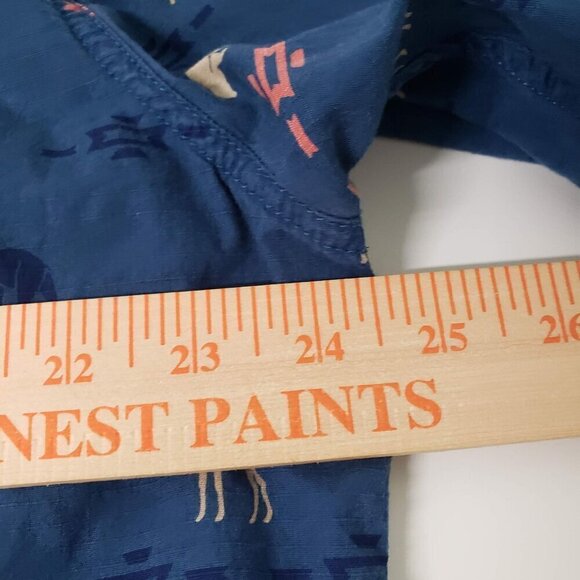 Ocean & Coast Shirt Western Bear Moose Western Cotton Mens Size Large - Picture 8 of 9